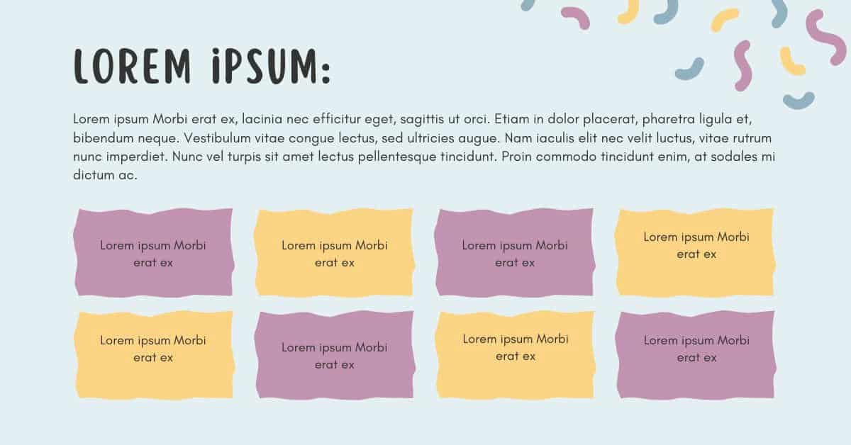 Short Texts Lorem Ipsum Generator