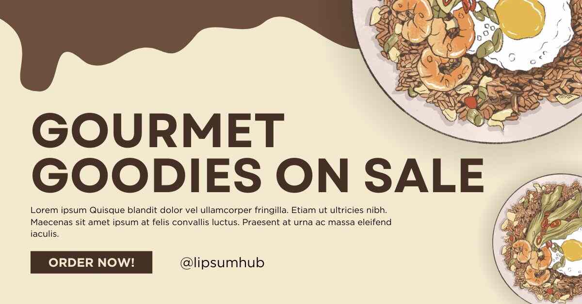 Standard Gourmet Food Lorem Ipsum Generator