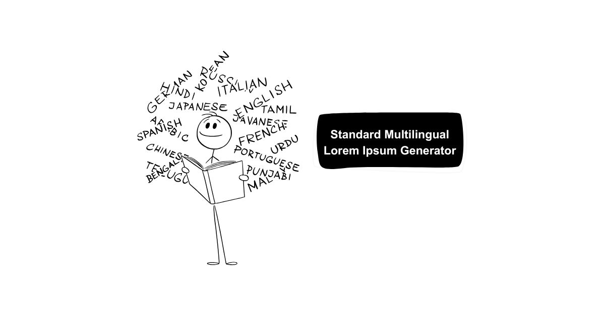 Standard Multilingual Lorem Ipsum Generator