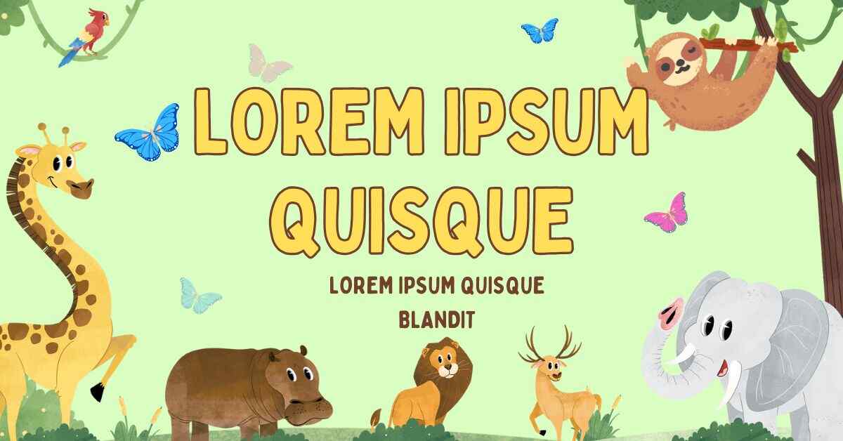 Themed Animal Sound Lorem Ipsum Generator