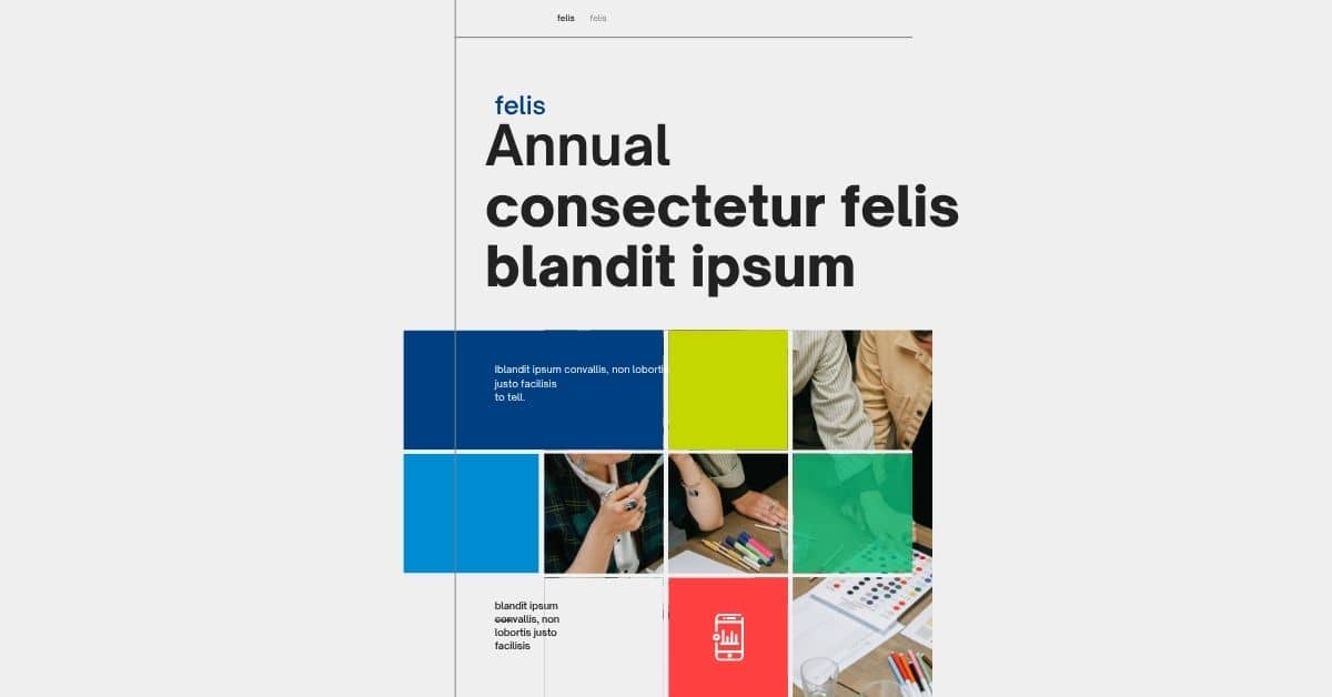 Lorem Ipsum Generator for Annual Report Mockups