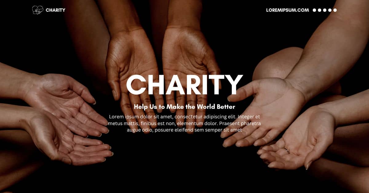 Lorem Ipsum Generator for Charity Donation Pages