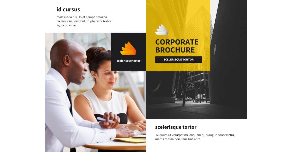 Lorem Ipsum Generator for Corporate Brochure Templates