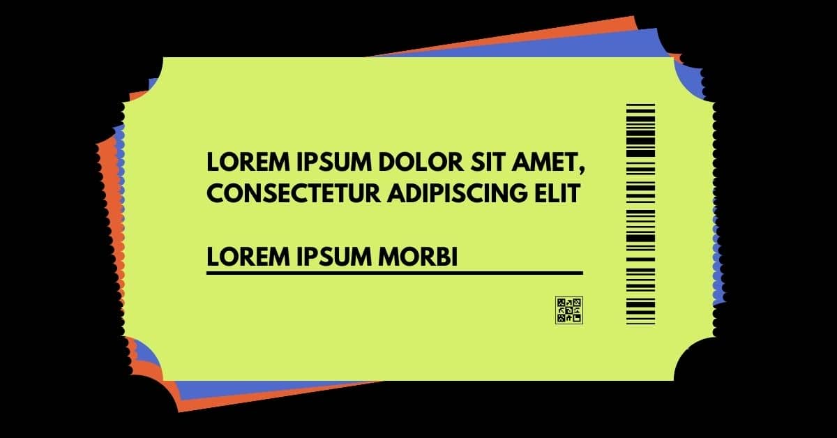 Lorem Ipsum Generator for Custom Event Ticketing Forms