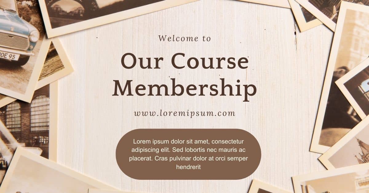 Lorem Ipsum Generator for Digital Membership Welcome Pages