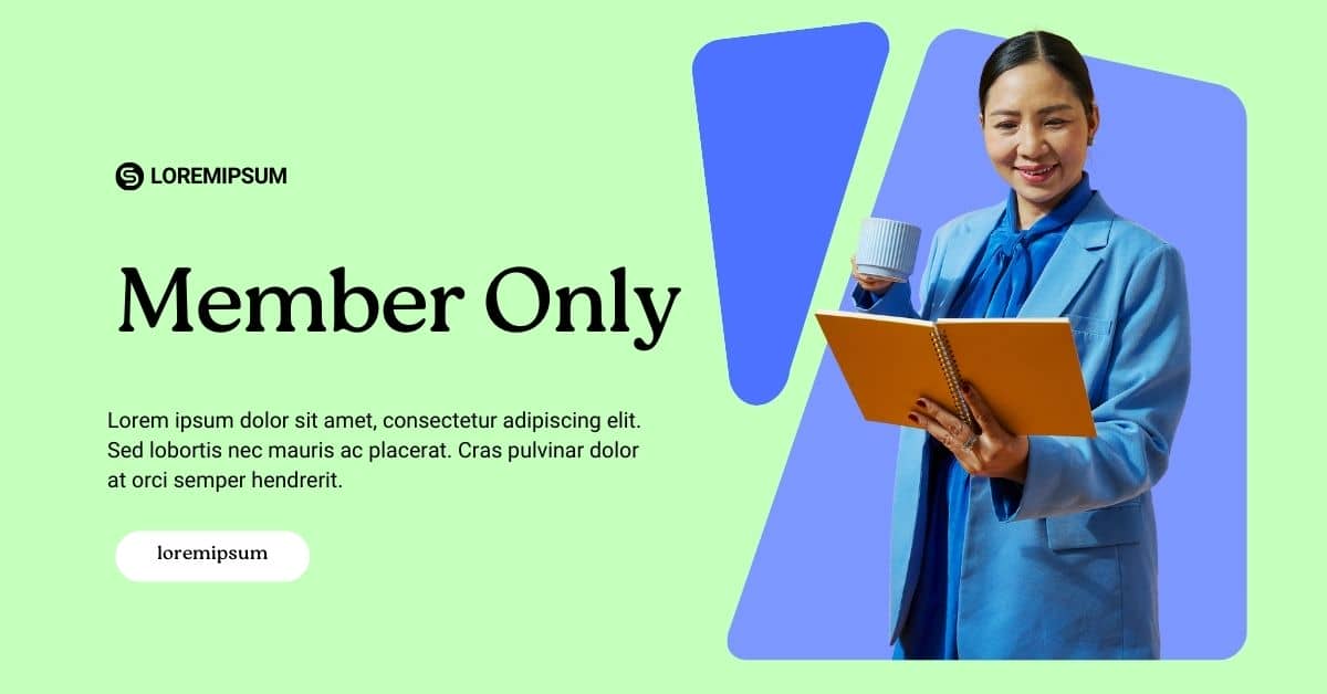 Lorem Ipsum Generator for Member-Only Content Pages