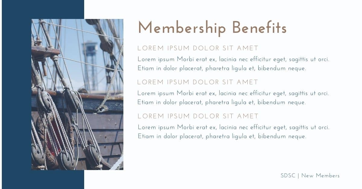 Lorem Ipsum Generator for Membership Benefits Descriptions