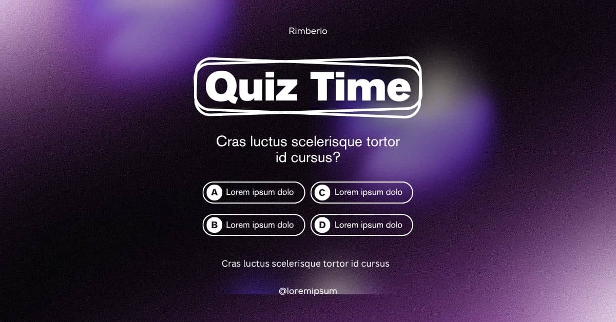 Lorem Ipsum Generator for Online Quiz Templates
