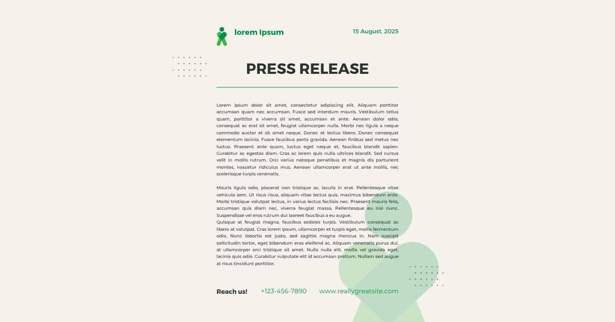 Lorem Ipsum Generator for Press Release Distribution Layouts