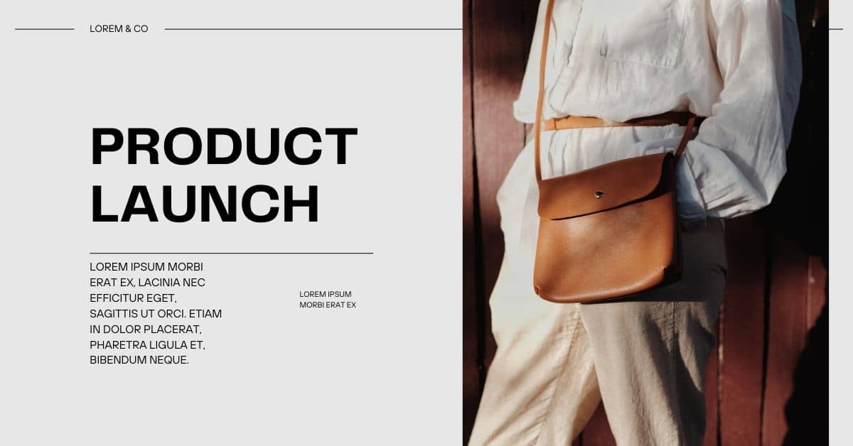 Lorem Ipsum Generator for Promotional Product Launch Pages