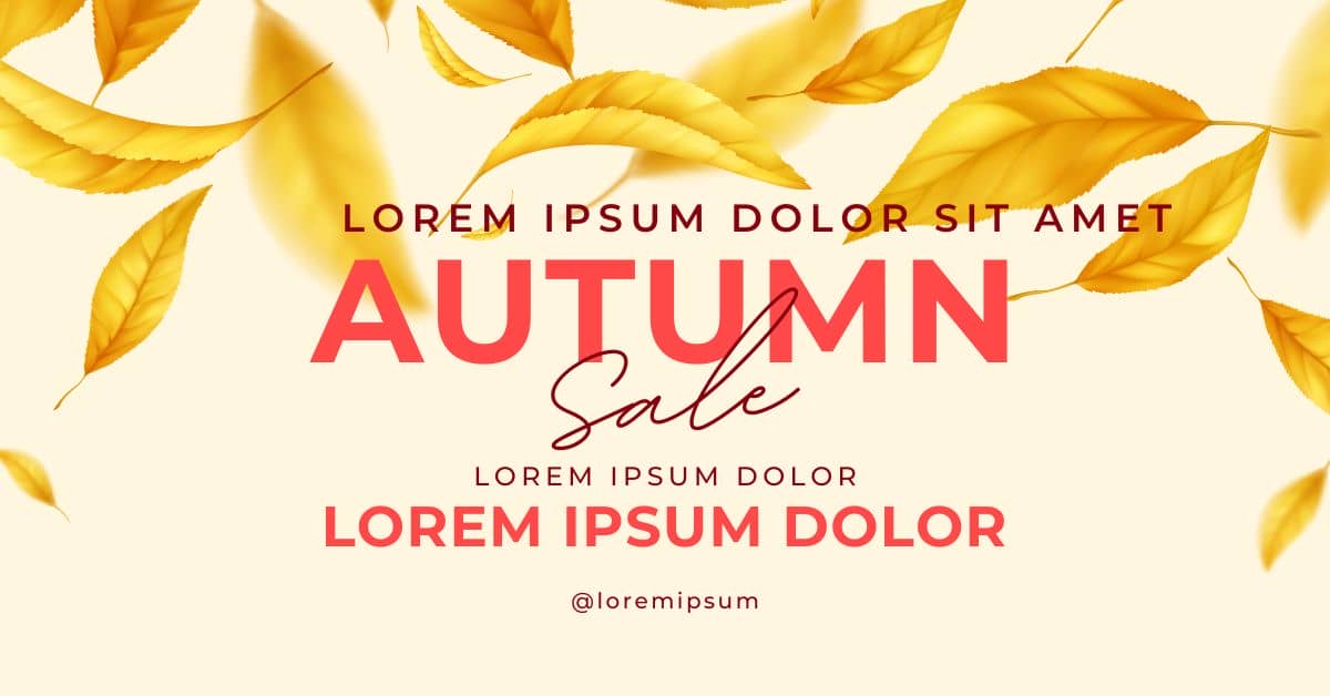 Lorem Ipsum Generator for Seasonal Discount Banners