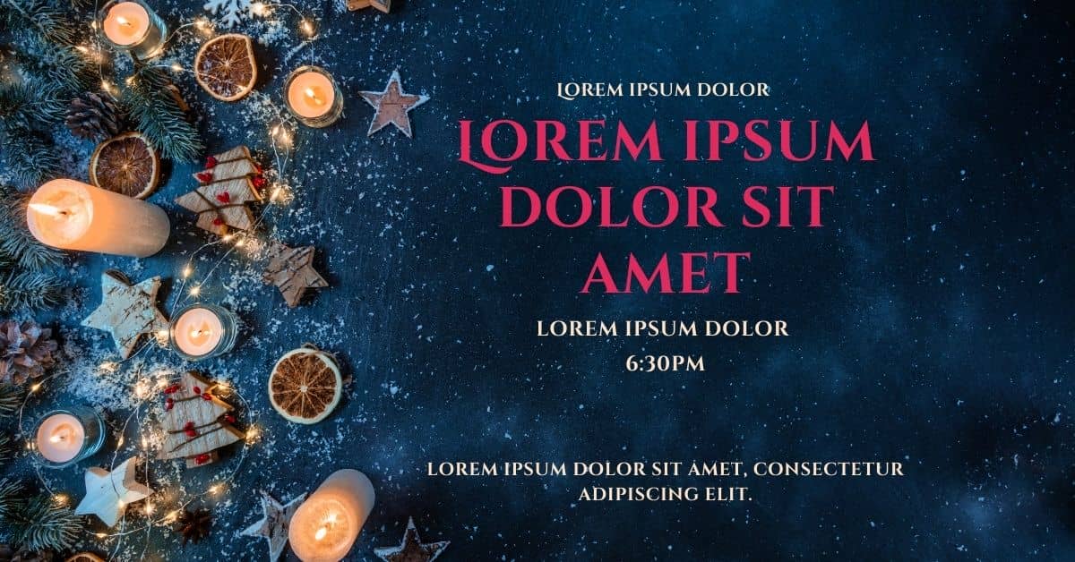 Lorem Ipsum Generator for Seasonal Event Invitations
