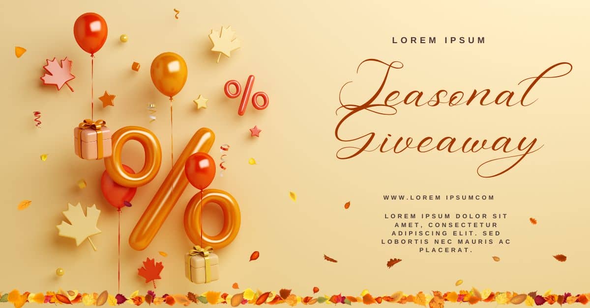 Lorem Ipsum Generator for Seasonal Giveaway Pages